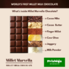 Millet Marvella Millet Milk Chocolate (2) Prishigo - Millet Marvella™ Vanilla Crème Millet Milk Chocolate (38% Cocoa, Jaggery Sweetened) – 50g