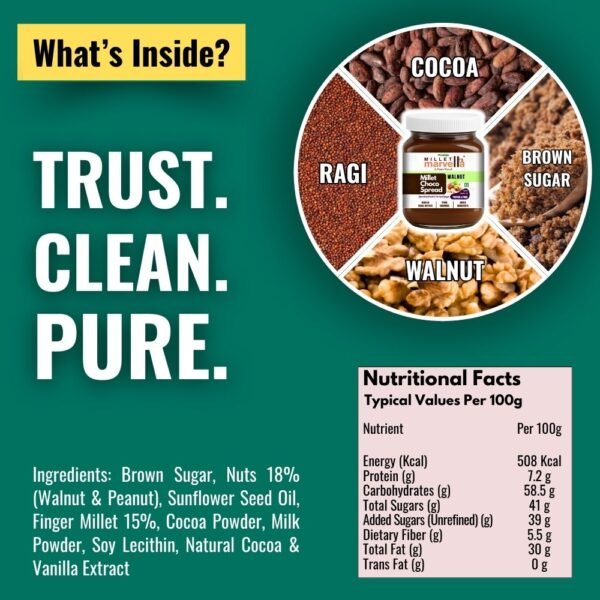 Millet Marvella - Millet Walnut Choco Spread [WALNUT DUO] 2x230g