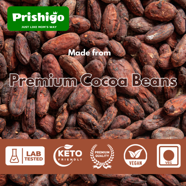 Prishigo Natural Cocoa Powder – Unsweetened | 1 Kg