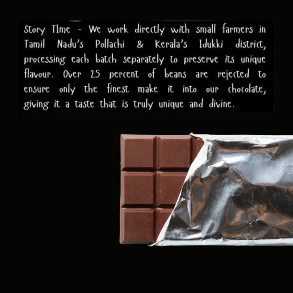 Prishigo Single Origin Dark Chocolate (70% Cocoa, 30% Jaggery) – 50g
